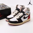 Union LA x Air Jordan 1 Retro High NRG 'Black Toe' Grey Wolf Varsity Black White Red BV1300-106