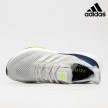 Adidas UltraBoost 21 'Crystal White' Solar Yellow - FY0371