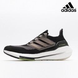 Adidas Ultra Boost 21 'Black Silver Metallic'