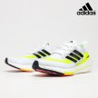 Adidas UltraBoost 21 'White Solar Yellow' - FY0377