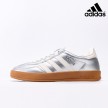 Adidas Gazelle Indoor Trainers 'Silver' JR1206