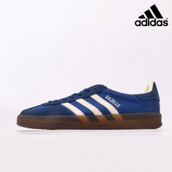 Adidas Gazelle Indoor 'Blue Pinstripe Satin'