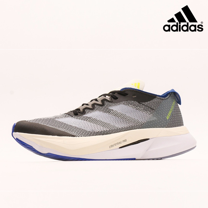 Adidas Adizero Boston 12 Carbon Silver Dawn Lucid Blue IE8494