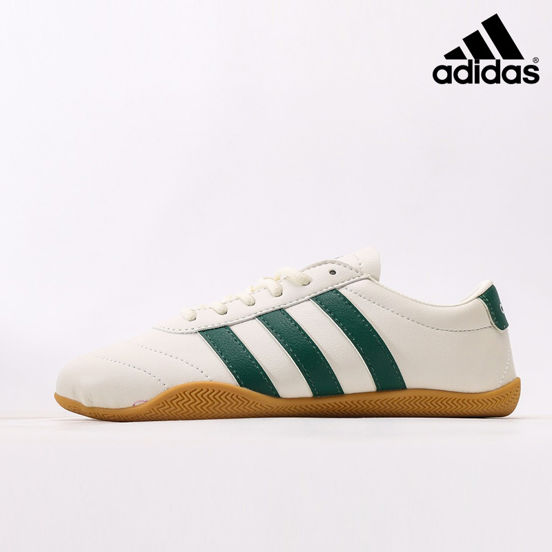 Adidas Wmns Grand Court Lo 'Off White Collegiate Green Gum' JQ9690