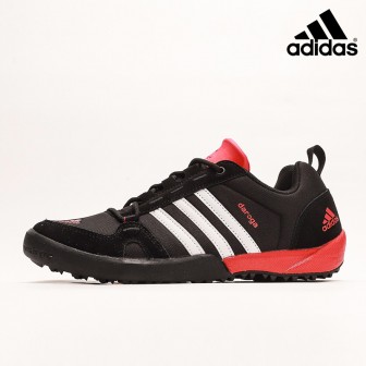 Adidas Daroga Canvas Climacool Boat Lace Black Red White