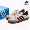 Adidas Samba OG 'Putty Grey Maroon' ID1482