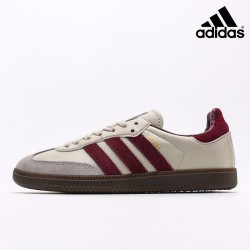 Adidas Samba OG 'Putty Grey Maroon'