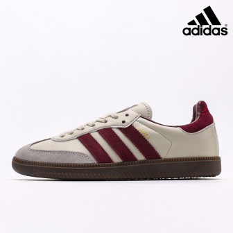 Adidas Samba OG 'Putty Grey Maroon'