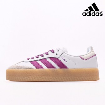 Wmns Adidas Sambae 'White Preloved Purple'