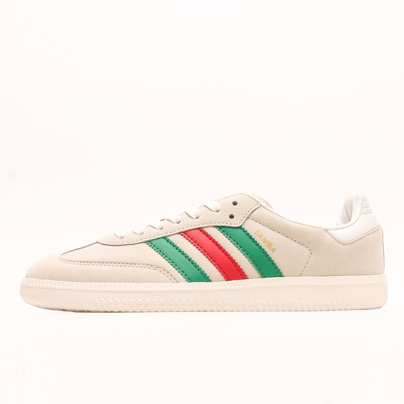 Adidas Samba OG 'Crystal White Green Scarlet' IG1826