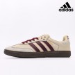 Adidas Samba OG 'Wonder White Maroon' IG1987