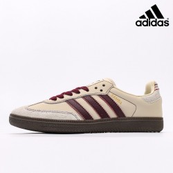 Adidas Samba OG 'Wonder White Maroon'