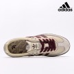 Adidas Samba OG 'Wonder White Maroon' IG1987