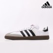 BAPE x adidas Samba 'White Black Gum' JR9245