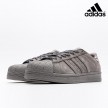 Adidas Originals SUPERSTAR Dark Grey Wolf Grey Suede-BS9988