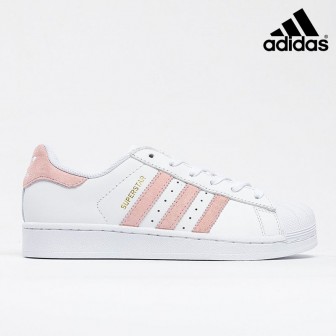 Adidas Superstar Foundation J Grade White Pink