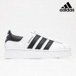 Adidas Superstar 'Footwear White Black' Casual - EG4958
