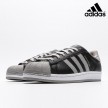 Adidas Originals Superstar Black Grey White-EG4962