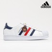 Adidas Superstar FD 'Dark Blue‘ White/Blue/Red - F36583