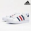 Adidas Superstar FD 'Dark Blue‘ White/Blue/Red - F36583