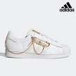 Adidas Originals Superstar Cloud White Off White Gold Metallic-GZ3386