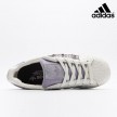 Adidas Originals Superstar White Tint Legend Purple Silver Metallic-GZ3389