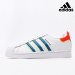 Adidas Originals Superstar White Blue HQ1939