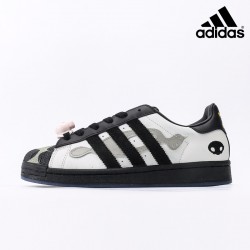 Adidas Superstar 82 OFFGOD:TATE 'Black Grey' Adidas Superstar 82 OFFGOD:TATE 'Black Grey'