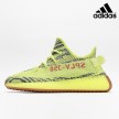 Adidas Yeezy Boost 350 V2 'Semi Frozen Yellow' Steel Raw Red-B37572