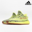 Adidas Yeezy Boost 350 V2 'Semi Frozen Yellow' Steel Raw Red-B37572