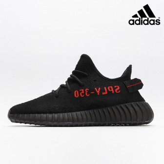 Adidas Yeezy Boost 350 V2 'Bred' Core Black Red