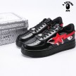 A Bathing Ape BAPE Bapesta Low M2 'Sta Low Shark Noir' 1H30-191-012-BLK