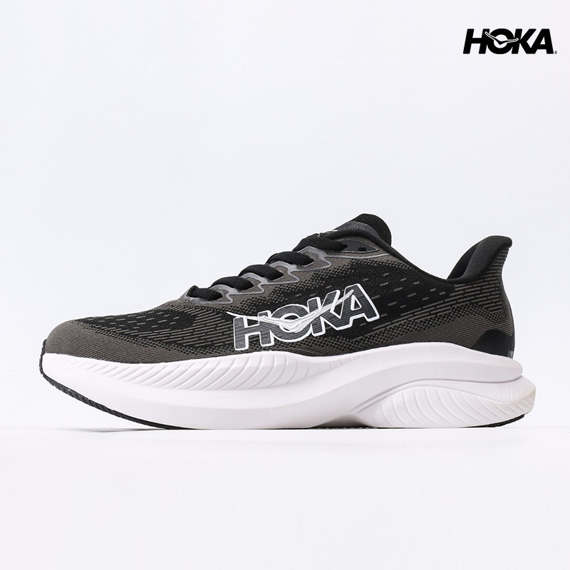 Hoka Mach 6 Wide 'Black White' 1147833-BWHT