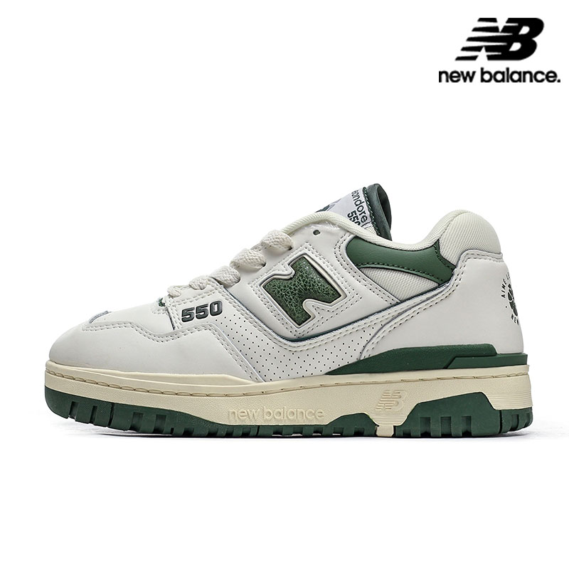 New Balance 550 X Aime Leon Dore White Green 'Evergreen' - BB550ALD
