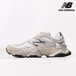 New Balance 9060 'White Black Metallic Silver'