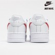 Nike Air Force 1 Low 07 White Sport Red Gloss - 315122-126