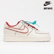 Nike Air Force 1 '07 Low Leather 'Phantom/Static' White Red - 315122-707