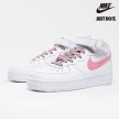 Nike Wmns Air Force 1'07 Mid Pink Silver Reflective Light - 366731-911