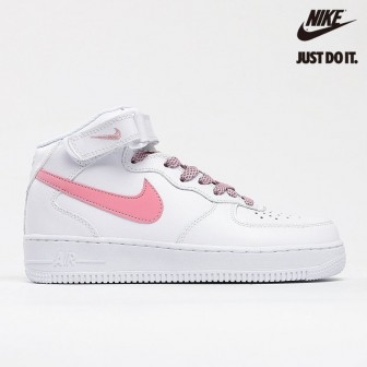 Nike Wmns Air Force 1'07 Mid Pink Silver Reflective Light