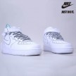 Nike Air Force 1 07 Mid White Silver Refletion - 369733-809