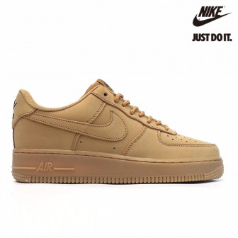 Nike Air Force 1 Low 'Flax' Gum Light Brown Outdoor Green