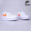 Vlone x Nike Air Force 1'07 low AF1 White/orange letter