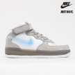 Nike Air Force 1 '07 Mid Wolf Grey White Blue - BC9925-102