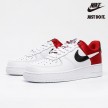 Nike Air Force 1 '07 trainers in white/red