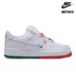 Nike Air Force 1 Low 07 White Green University Red-BU6638-180