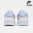 Nike Air Force 1 Shadow  'PASTEL' White Glacier Blue Ghost