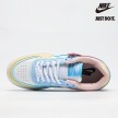 Nike Air Force 1 Shadow  'PASTEL' White Glacier Blue Ghost