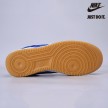 Nike CLOT x Air Force 1 PRM 'Royal Silk' - CJ5290-400