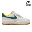 Nike Air Force 1 Low Cream White Army Green Yellow-CJ6065-501