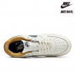Nike Air Force 1 Low Cream White Beige Green Gum-CJ6065-600
